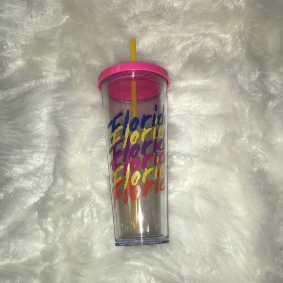 NWT Florida Tumbler Bright Clear Starbucks Tumbler